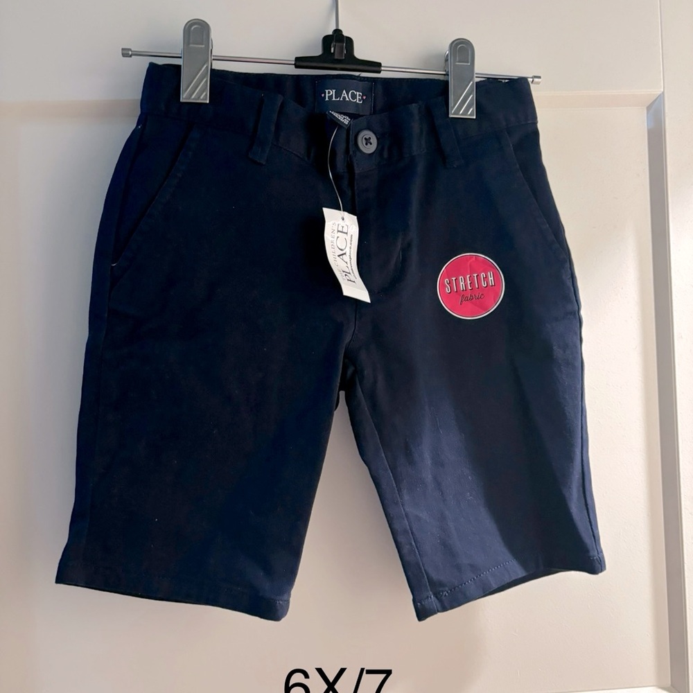 Girls uniform navy shorts size 6X/7